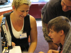 A photo from COGAIN 2008